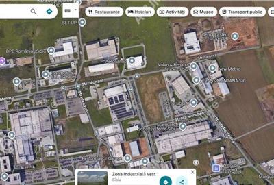 Teren intravilat de 9000 mp cu PUZ situat in zona Industrial