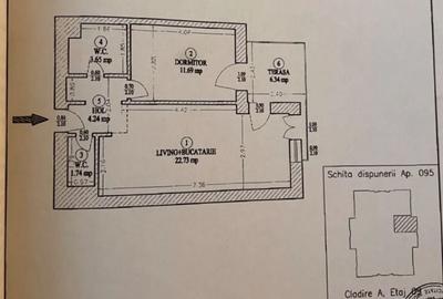 Apartament cu 2 camere decomandat în Titan - 12