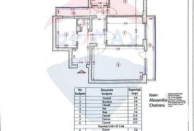 Apartament cu 3 camere in bloc reabilitat in zona Valea Ialomitei - 9