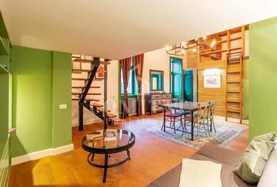 Apartament cu 2 camere semidecomandat, mobilat în Central