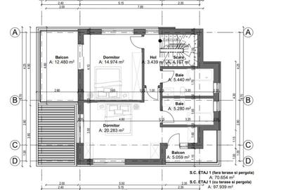 Duplex cu 5 camere cu Canalizare în 1 Decembrie 1918 - 2