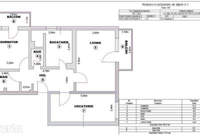 Apartament cu 3 camere decomandat, mobilat în Turnișor - 16