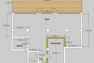 Spațiu comercial, de 190 mp, în Central - 5