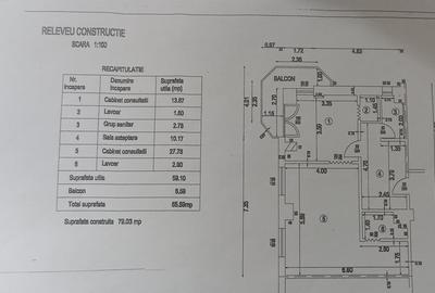 Apartament ultracentral cu alta destinatie decat cea de locuinta.