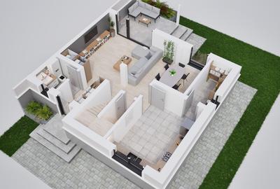 Duplex cu design premium și grădină proprie - 29