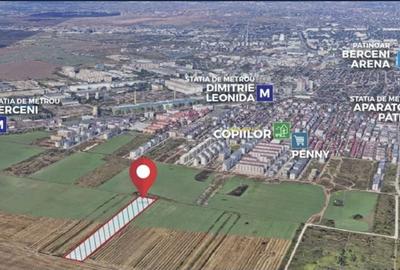 Teren de 6240 mp, în Popești-Leordeni