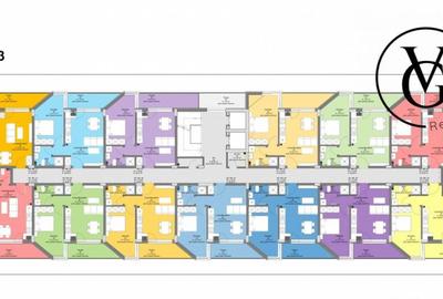 Apartament cu 2 camere semidecomandat în Central
