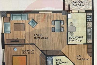 Apartament cu 2 camere de inchiriat in zona Centrala a Voluntariului Apartament cu 2 camere de inchiriat in zona Centrala a Voluntariului - 9