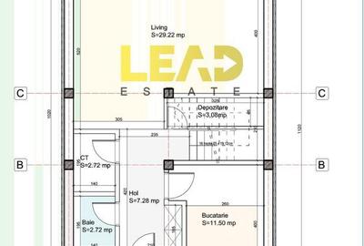 Casă cu 4 camere cu Teren 250 Mp în Central - 2