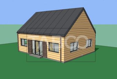 Teren extravilan de vanzare 4496 mp constructie cabana Guste - 2