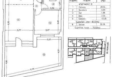 Apartament cu 2 camere decomandat în Universitate - 13