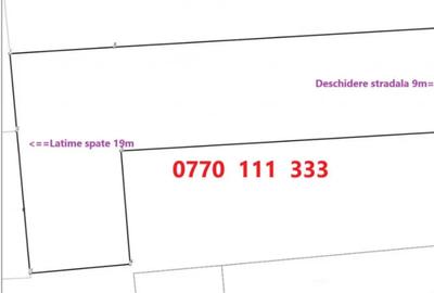 Teren de 477 mp, în Central - 1