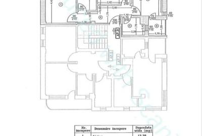 Apartament cu 3 camere decomandat, mobilat în Central - 1