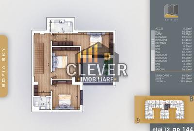 Duplex 5 Camere 215 mp, 4 dormitoare,  4 bai, Pallady - metrou Teclu - 2