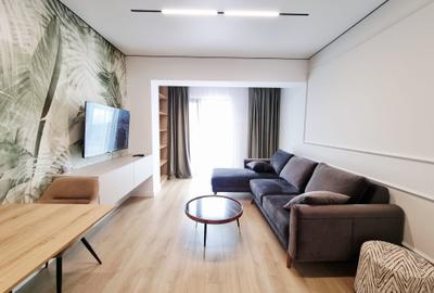 Apartament cu doua camere BLOC NOU mobilat si utilat CT Ac loc parcare