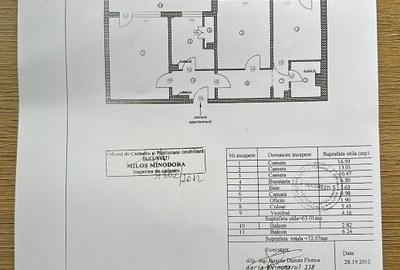 Apartament cu 3 camere decomandat, mobilat în Gorjului - 12