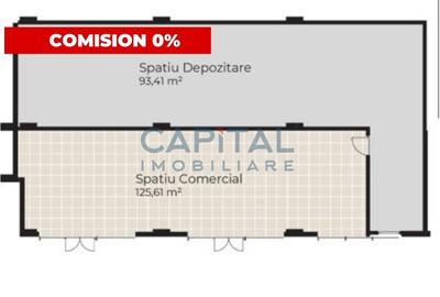 Spatiu comercial de vanzare in Sopor  219 mp - 1