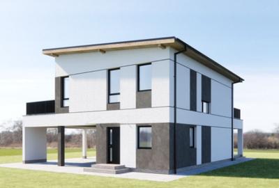 Casa individuala finisata complet Clasa energetica - 3