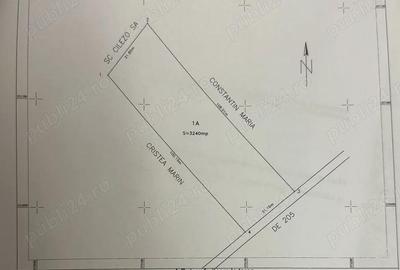 Teren de 3240 mp, în Țegheș - 2