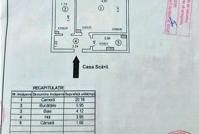 Garsonieră decomandată în Mazepa 2 - 4