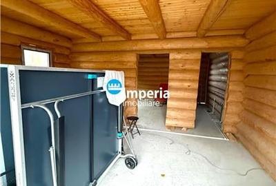 Cabana 90 mp, 850 teren, intabulata, Padure Ciurbesti - 5