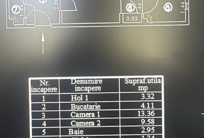 Vânzare apartament 2 camere cu balcon, Micro 39A, etaj 2 - 1