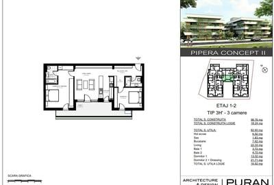 Apartament 3 camere – "Pipera Concept 2” • Premium Boutique Apartament 3 camere – "Pipera Concept 2” • Premium Boutique - 12