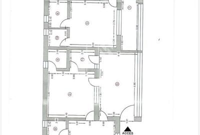 Casa pe parter, individuala de vanzare, 5 camere, 3 bai, Girocului - 11