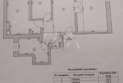 Apartament cu 3 camere decomandat în Gorjului