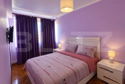 Apartament cu 3 camere semidecomandat, mobilat în Ultracentral