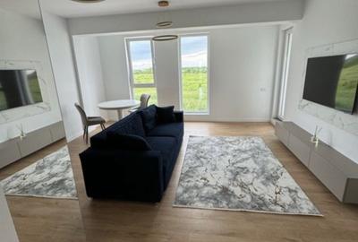 Apartament cu 2 camere, mobilat în Tunari