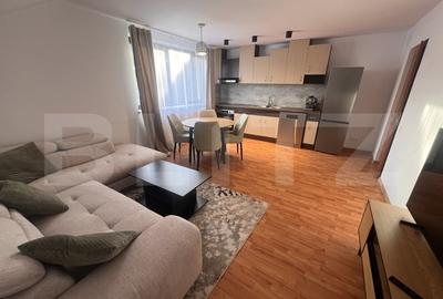 Apartament cu 2 camere semidecomandat, mobilat în Europa
