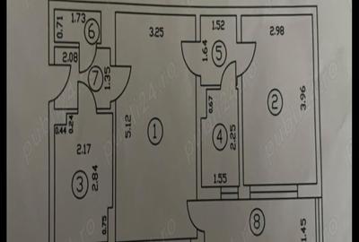 Apartament cu 2 camere semidecomandat în Bucureștii Noi