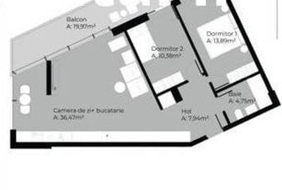 Apartament cu 3 camere în Gheorgheni
