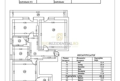 Apartament cu 2 camere în Sud