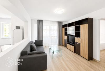Apartament cu 2 camere nedecomandat, mobilat în Aurel Vlaicu
