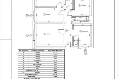 Apartament cu 4 camere decomandat în Central - 2