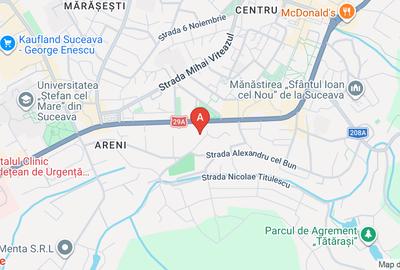 Apartament cu 3 camere semidecomandat în Central