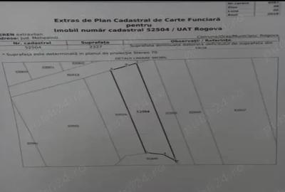 Teren de 15027 mp, în Exterior Vest
