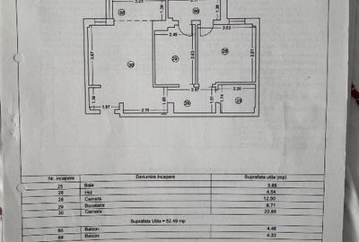 Apartament cu 2 camere decomandat în Tomis Plus - 15