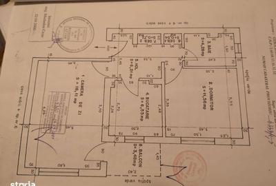 Apartament cu 2 camere decomandat în Rovine