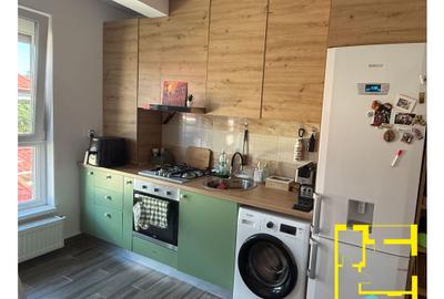 Apartament cu 2 camere semidecomandat, mobilat în Central - 1
