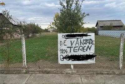 Teren Construcții intravilan de 1104 mp, în Becicherecu Mic - 1
