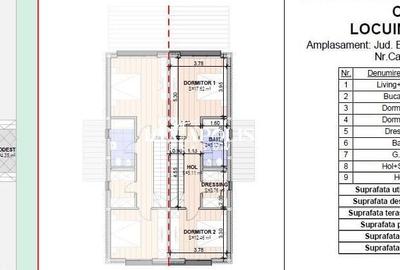 Duplex cu 3 camere cu Teren 193.30000305176 Mp în Sânpetru - 15