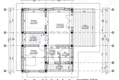 Casă cu 3 camere în Bucium - 7