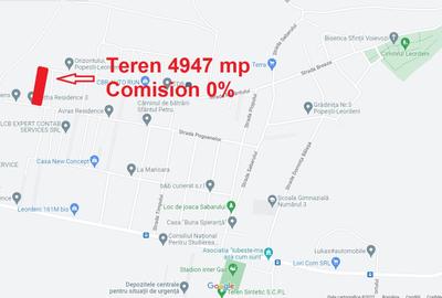 Teren Construcții intravilan de 4947 mp, în Popești-Leordeni - 4