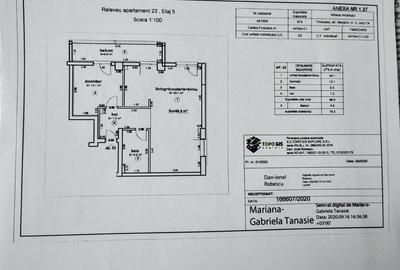 Apartament cu 3 camere în Central