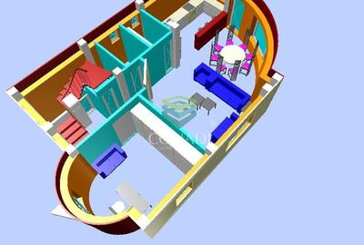 Vila la rosu cu 2000mp curte in comuna Cornetu - 14