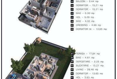 Casă cu 5 camere cu Teren 450 Mp în Domnești - 1