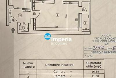 Apartament cu 2 camere în Tudor Vladimirescu